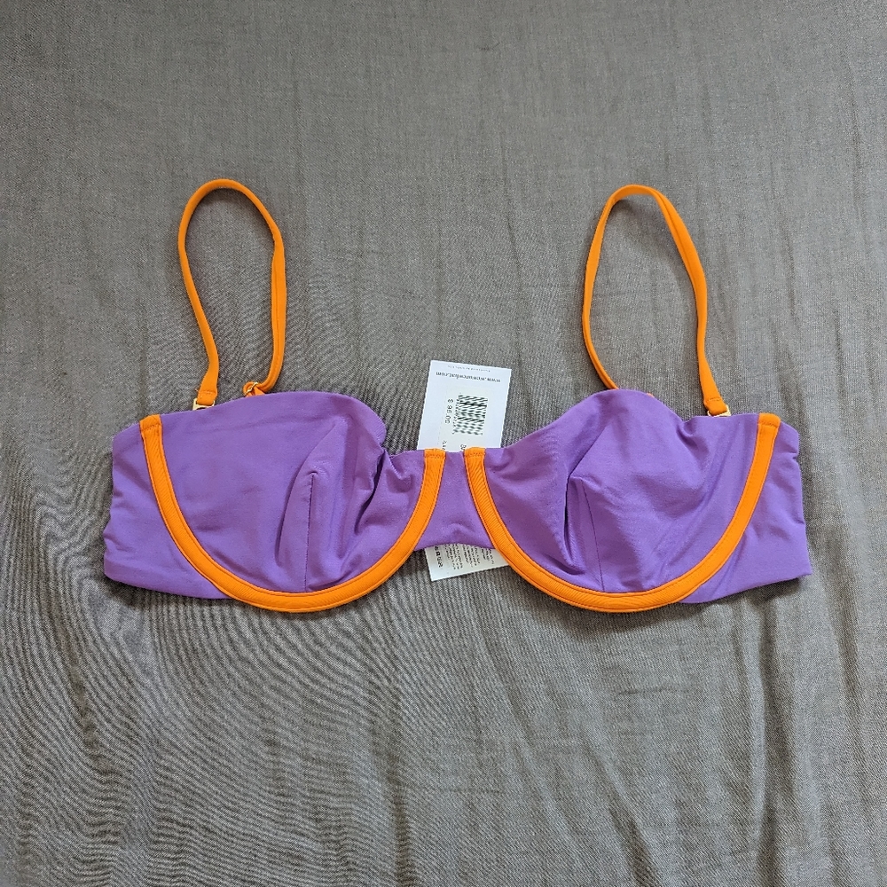 WeWoreWhat Balconette Underwire Bikini Top